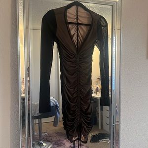 Charlotte Russe mid long sleeve dress